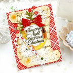 Papertrey Ink In Frames Ovals Dies pti-1016 candy cane