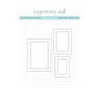 Papertrey Ink In Frames Rectangles Dies pti-1029