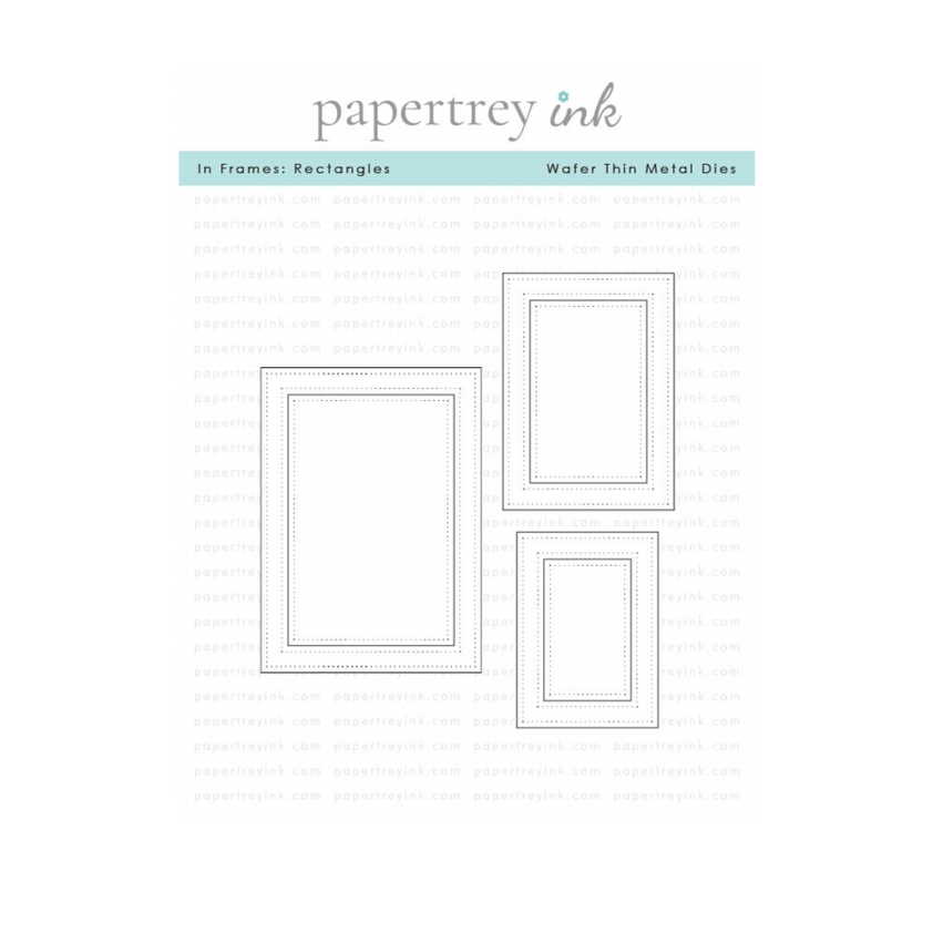 Papertrey Ink In Frames Rectangles Dies pti-1029 – Simon Says Stamp