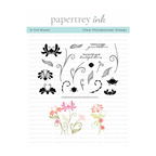 Papertrey Ink In Full Bloom Clear Stamps 1654