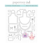 Papertrey Ink In Stitches Adorable Apron Dies pti-0930