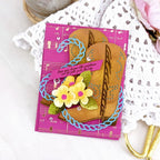 Papertrey Ink In Stitches Cowboy Boot Dies pti-0944 lasso