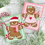 Papertrey Ink In Stitches Gingerbread Builder Dies pti-0854 baking