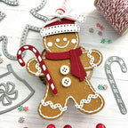 Papertrey Ink In Stitches Gingerbread Builder Dies pti-0854 stitched
