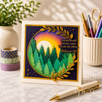 Papertrey Ink Inspired Expressions Clear Stamp and Die Set you are loved card