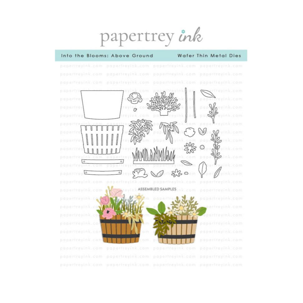 Papertrey Ink Into the Blooms Above Ground Dies pti-0977