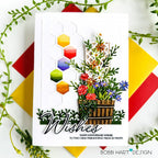 Papertrey Ink Into the Blooms Above Ground Dies pti-0977 wishes