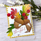 Papertrey Ink Into the Blooms Acorns Dies pti-0841 berries