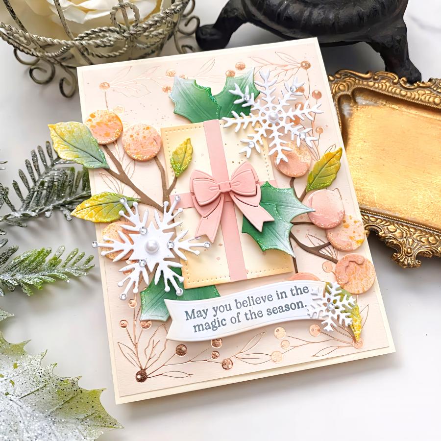 Papertrey Ink Into the Blooms Bold Berries Dies pti-1025 magic