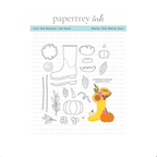 Papertrey Ink Into the Blooms Fall Boot Dies pti-0995