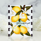 Papertrey Ink Into the Blooms Lemon Blossom Dies pti-0943 flowers
