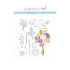 Papertrey Ink Into the Blooms Mixed Bouquet Dies pti-1117
