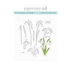 Papertrey Ink Into the Blooms Snowdrops Dies pti-1012