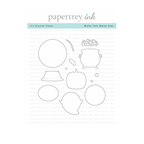 Papertrey Ink It's Crystal Clear Dies pti-0988
