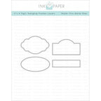 Papertrey Ink It's a Sign Hanging Frames Stitched Layers ITP73*