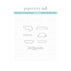Papertrey Ink Land that I Love Sentiments Dies pti-1092