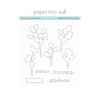 Papertrey Ink Leave a Little Thanks Dies pti-1047