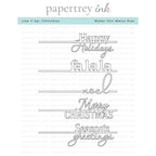 Papertrey Ink Line it Up Christmas Dies pti-0868