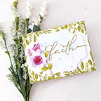 Papertrey Ink  Line it Up Faith Dies pti-0919 flower