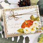 Papertrey Ink Love to Layer A Little Loopy Dies pti-1138 gold houndstooth background card