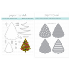 Papertrey Ink Love to Layer Christmas Tree Dies and Stencil Set