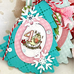 Papertrey Ink Love to Layer Christmas Tree Stencils - 0096 bird