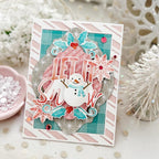 Papertrey Ink Love to Layer Garnished Edges Dies pti-0883 snowflakes