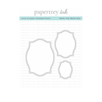 Papertrey Ink Love to Layer Polished Points Dies pti-1054