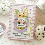 Papertrey Ink Love to Layer Polished Points Dies pti-1054 car