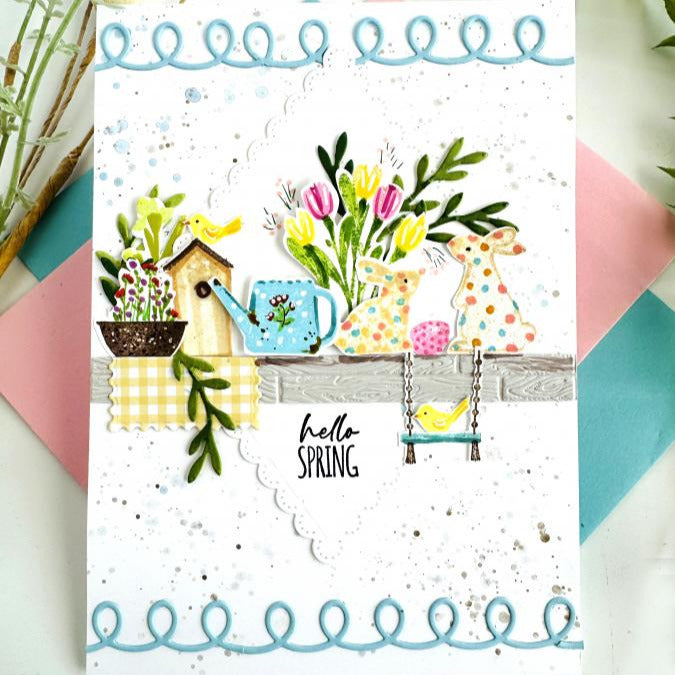 Papertrey Ink Love to Layer Scalloped Diamonds Dies pti-0920 shelf