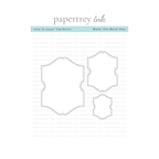 Papertrey Ink Love to Layer Top Notch Dies pti-1089