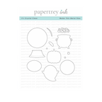 Papertrey Ink Make A Little Magic and It's Crystal Clear Clear Stamp and Die Set image 2
