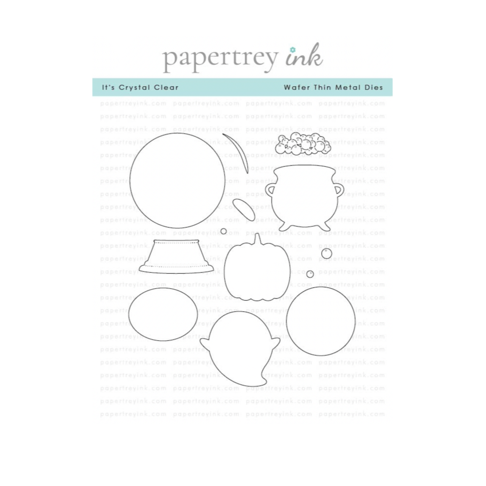 Papertrey Ink Make A Little Magic and It's Crystal Clear Clear Stamp and Die Set image 2