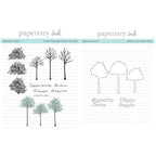 Papertrey Ink Meadow View Clear Stamp and Die Set
