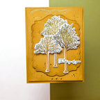 Papertrey Ink Meadow View Clear Stamps 1717 thinking of you card