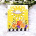 Papertrey Ink Measured in Abundance Clear Stamp and Die Set grapes