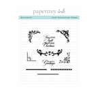 Papertrey Ink Merry Motifs Clear Stamps 1667