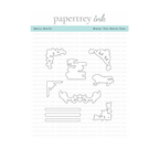 Papertrey Ink Merry Motifs Dies pti-1003
