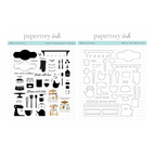 Papertrey Ink Mom's Kitchen Clear Stamp and Die Set