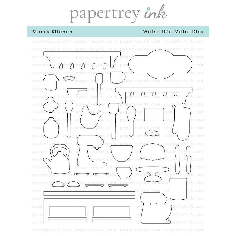 Papertrey Ink Mom's Kitchen Clear Stamp and Die Set product image 2