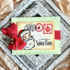 Papertrey Ink North Pole Mail Dies pti-0846 santa claus