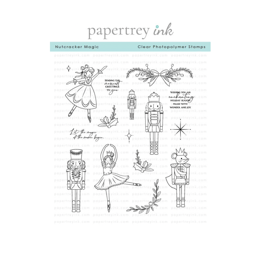 Papertrey Ink Nutcracker Magic Clear Stamps 1664