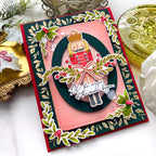 Papertrey Ink Nutcracker Magic Dies pti-0999 greenery