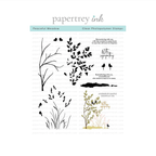 Papertrey Ink Peaceful Meadow Clear Stamp and Die Set image 1