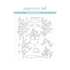 Papertrey Ink Peaceful Meadow Clear Stamp and Die Set image 2