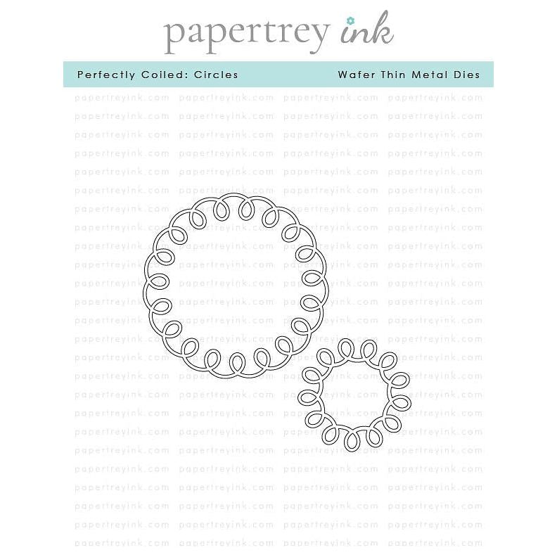 Papertrey Ink Perfectly Coiled Circle Dies pti-0922