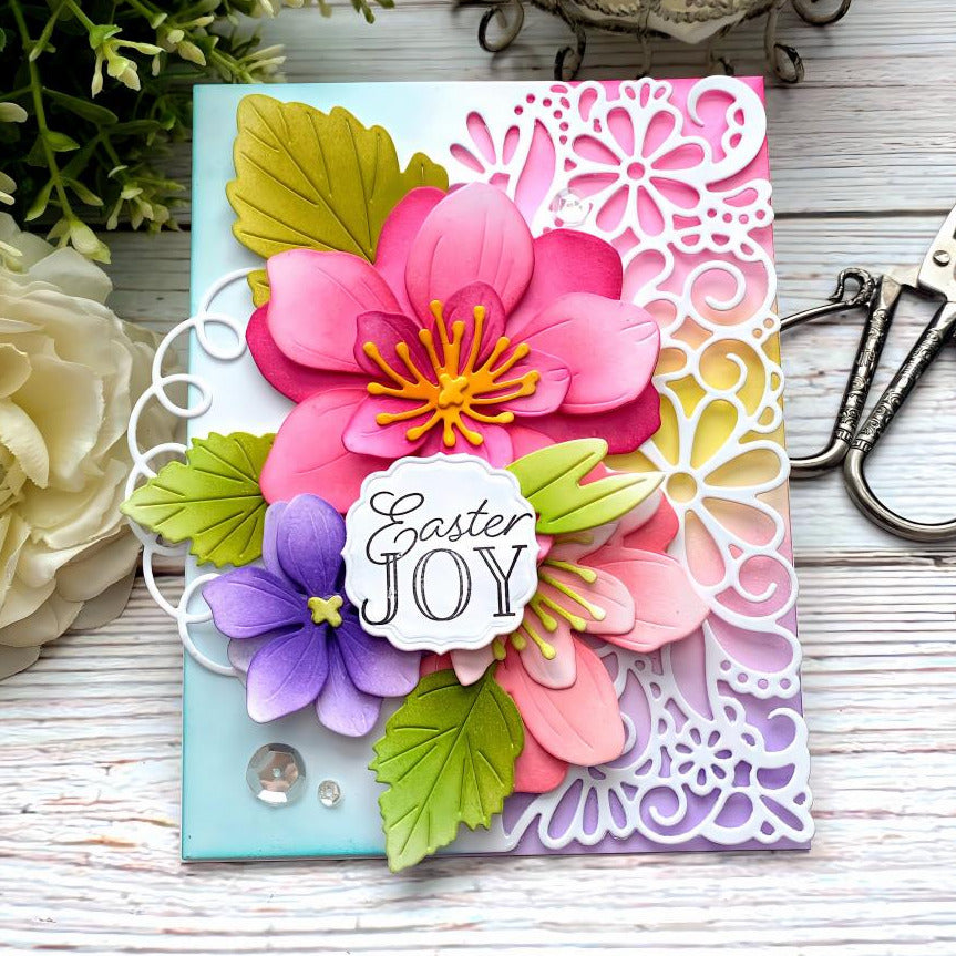 Papertrey Ink Perfectly Coiled Circle Dies pti-0922 rainbow