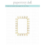 Papertrey Ink Perfectly Coiled Rectangle Hot Foil Plate ptif-0034