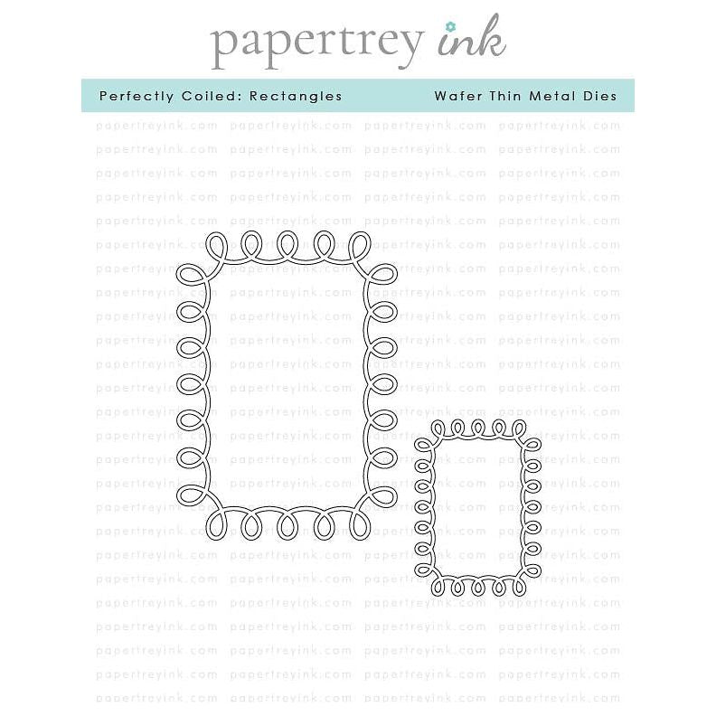 Papertrey Ink Perfectly Coiled Rectangles Dies pti-0923