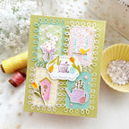 Papertrey Ink Perfectly Coiled Rectangles Dies pti-0923 spring
